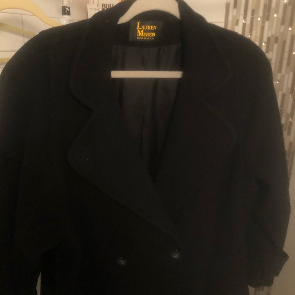 Lauren Meren Women’s Wool-Cashmere Trench Coat